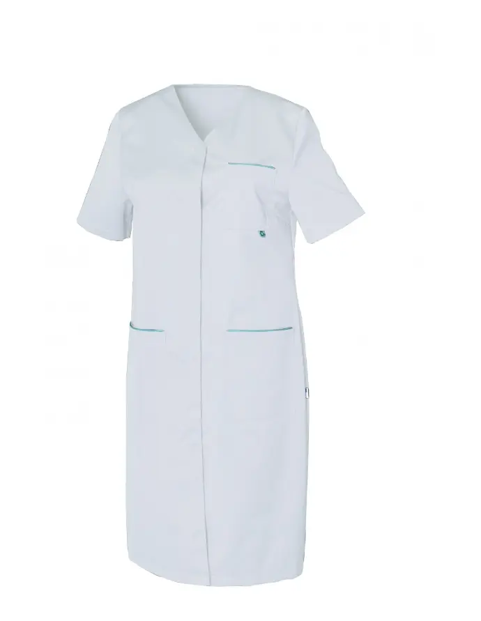 Blouse blanche manches courtes - IRIS SNV 