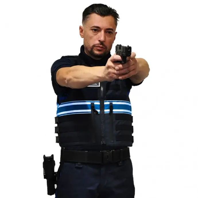 Gilet pare balles Full Tactical Police Municipale 