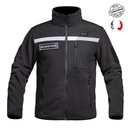 Veste Polaire SÉCU-ONE HV-TAPE Sécurité Privée noir - A10