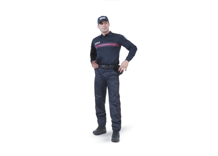 Polo Manches Longues ASVP double face