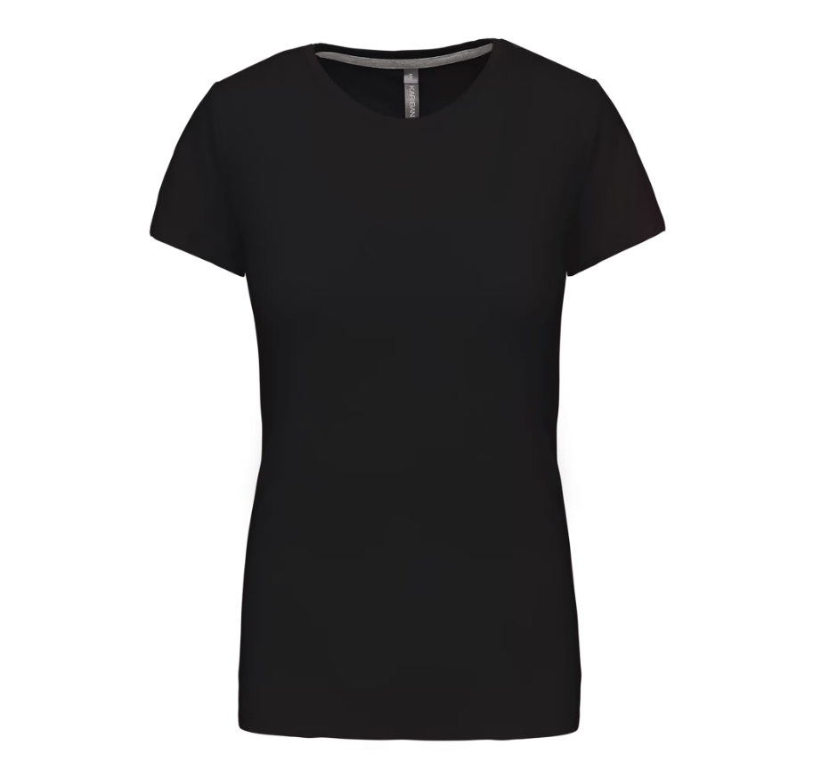 T-shirt col rond manches courtes femme - K380