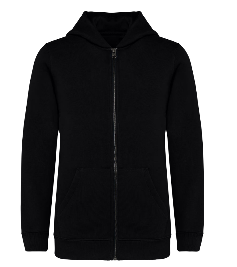 Sweat-shirt écoresponsable zippé à capuche enfant - NS405 TopTex 