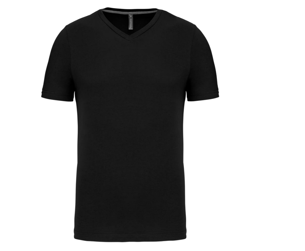 T-shirt col V manches courtes homme - K357