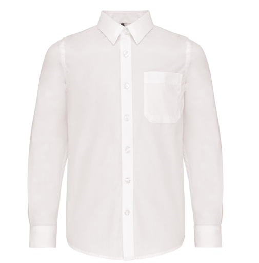  Chemise popeline manches longues enfant - K521 TopTex